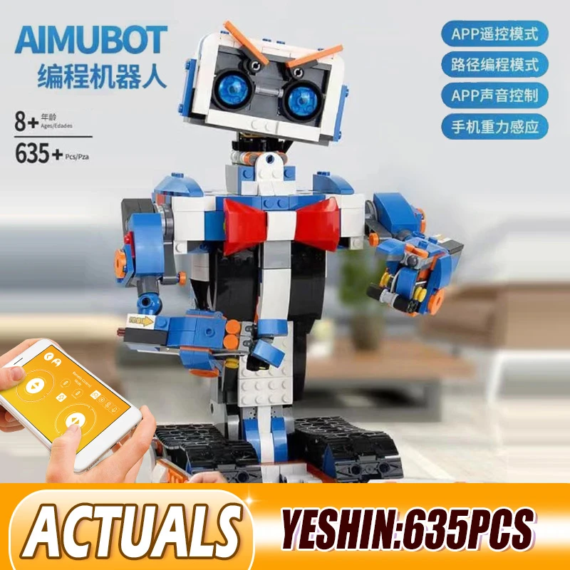 Yeshin Rc Robot Idea Iintelligent Programming Robot Boost Wall E Toys Building Bricks Blocks Educational Toys Blocks Aliexpress