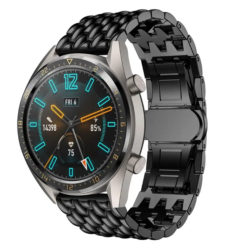Браслет из нержавеющей стали с драконом для huawei Watch GT 2 Kit