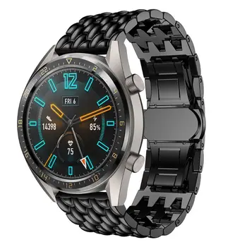 

Stainless Steel Watch Strap Dragon Scale Wristband for Huawei Watch GT 2 Kit