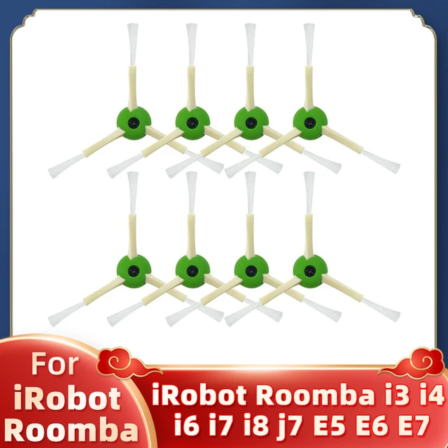 For iRobot Roomba i3 i4 i6 i7 i8 j7 E5 E6 E7 Robot Vacuum Cleaner Spare Parts Accessories Main Side Brush Hepa Filter Dust Bag 8 S-Brush