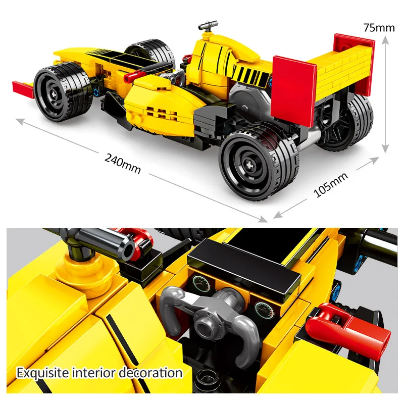 Модель гоночного автомобиля Creator F1 конструктор техника города механический