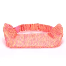 Модная резинка для волос Йога волосы платье хлопок Бег Женщины повязка на голову