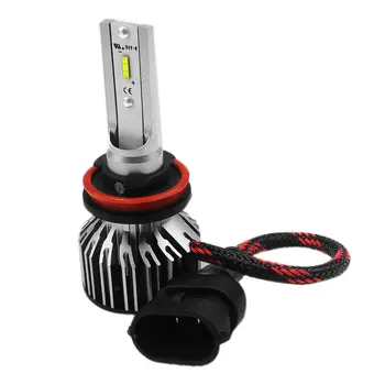 

General S6-H8/H9/H11 Car LED Headlights IP68 Waterproof And Heatproof Cool White Light LED Headlamps Fast Cooling Auto LED Bulbs