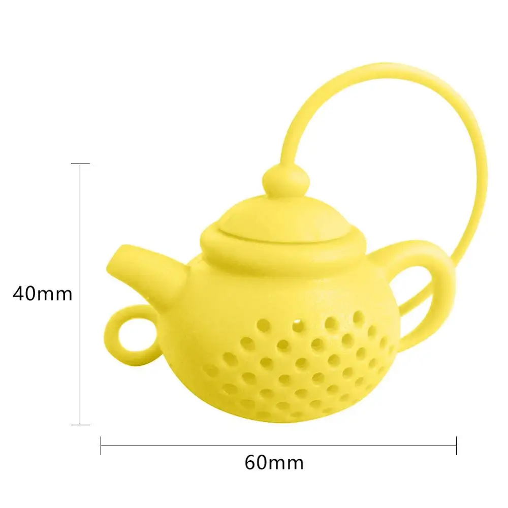 Нержавеющая сталь/Sillicon кухонные принадлежности ситечко для чая нетоксичное Силиконовое ситечко для заварки чая пакетик для заваривания чая аксессуары для заварочного чайника фильтр для чая - Цвет: D