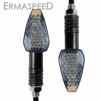 

For Ducati monster 695 900 1100 s4r Motorcycle LED Turn Signal Amber Stop Lamp Flasher Indicator Light Motocross Accessories