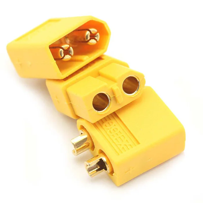 Conector de plugue com fêmea e macho, conector de plugue para rc bateria de lipo, 1/5/10 peças 1/5/10 pares xt60