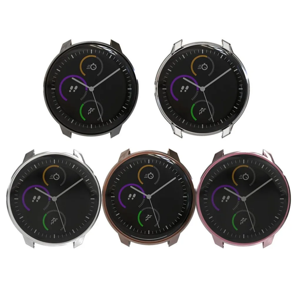 Защитный чехол для смарт-часов Garmin Vivoactive 3 из ТПУ Защитная оболочка для смарт-часов Защитная пленка для экрана
