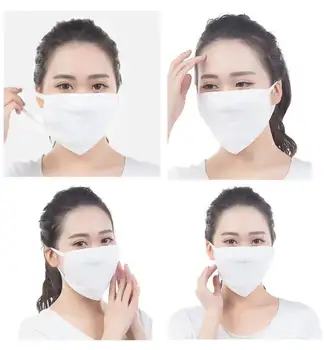 

Men Women adult Cotton marcaras Anti Dust Mask Activated Filter 3 layers mouth mask muffle Bacteria Proof Flu Face pm2.5 Masks