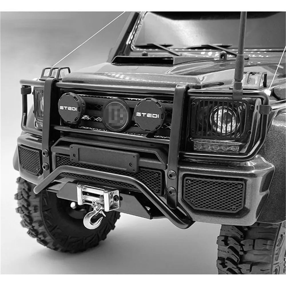 Передний бампер на входе для 1/10 TRAXXAS TRX6 G63 TRX4 G500 82096-4 RC автозапчасти аксессуары