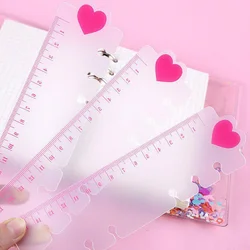 Cahier de règle à feuilles mobiles, 2 pièces, mignon, spirale, règle d'indexation, marque Page, séparateur de feuilles mobiles 
