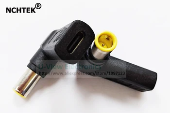 

NCHTEK 90 Degree Angled USB 3.1 Type C USB-C Female to 20V DC 7.9*5.5mm Male PD Emulator Trigger Adapter/Free Shipping/10PCS