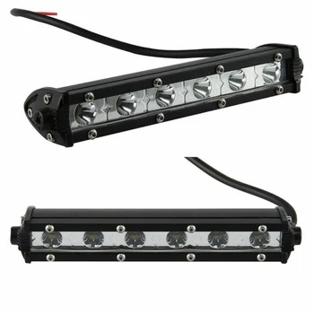 

Car Work Light bar Auto 6-LED Parts Single Row 18W Driving SUV Truck Spot