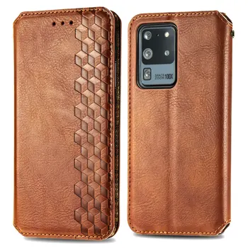 

Magnetic flip Leather Case for Samsung Galaxy S20 Ultra S20+ Plus 5G A51 A71 A31 A41 S10 Luxury Magneti Card Holder Wallet Cover