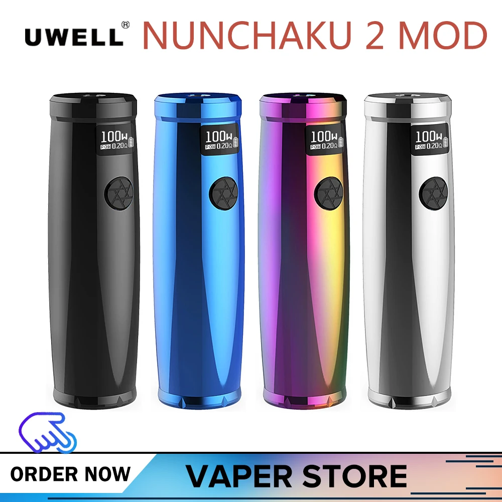 Uwell Nunchaku 2 Mod бак без аккумулятора 18650/20700/21700 электронная сигарета мод | Электроника