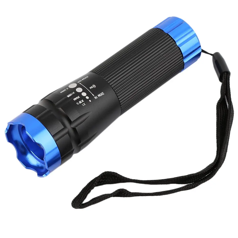 

LED Mini Aluminium Alloy Ultra Bright Battery Powered Flashlight Torch