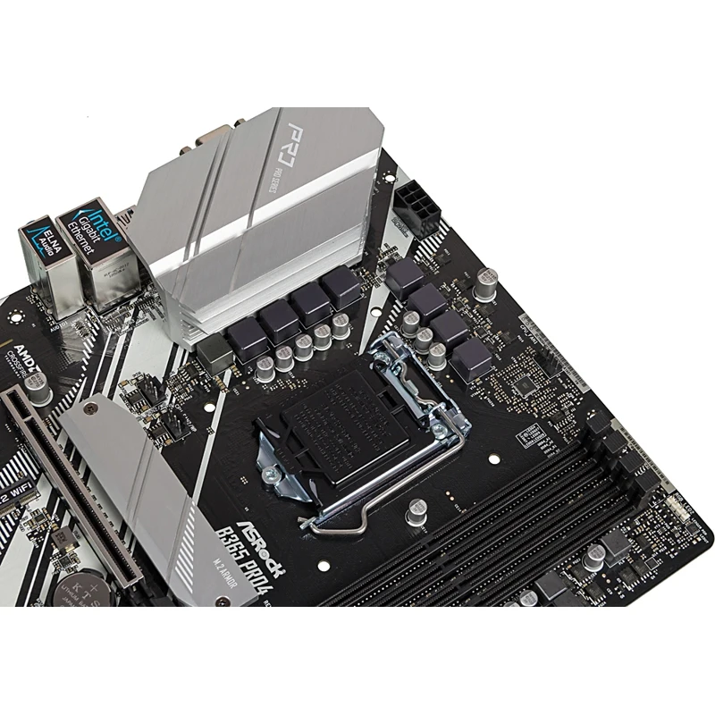 Материнская плата Asrock B365 PRO4 Soc-1151v2 Intel B365 4xDDR4 ATX AC`97 8ch(7.1) GbLAN+VGA+DVI+HDM