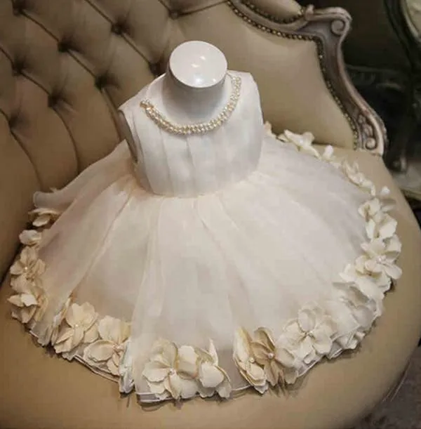 Ivoor Wit Baby Baby Meisjes Jurken Parels 3D Bloemen O Hals Knie Lengte Kids Peuter Verjaardagsfeestje Jurk 9M 12M 18M 24M Ivoor Wit Baby Baby Meisjes Jurken Parels 3D Bloemen O Hals Knie Lengte Kids Peuter Verjaardagsfeestje Jurk 9M 12M 18M 24M