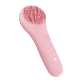 

New Silicone Face Cleansing Brush Mini Electric Massage Waterproof Facial Cleansing Tool Deep Face Pore Cleanser Brush