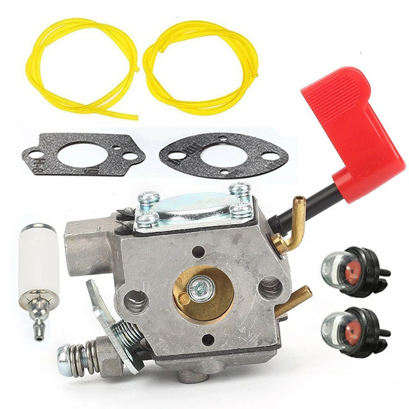

Carburetor Fuel Filter Replacement Kit For Craftsman Poulan Walbro WT-628 530071405 Gas Trimmer