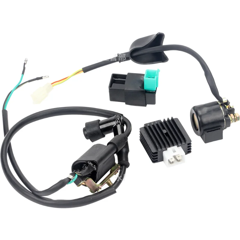 1Set Motorcycle Rectifier Regulator Ignition Coil CDI Unit Ignition For