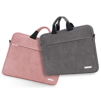 

Portable 15.6 inch Notebook Handbag Laptop Sleeve Bag For Macbook Air Pro 11 12 13 15 Retina HP AUSA Dell Shoulder Messenger Bag
