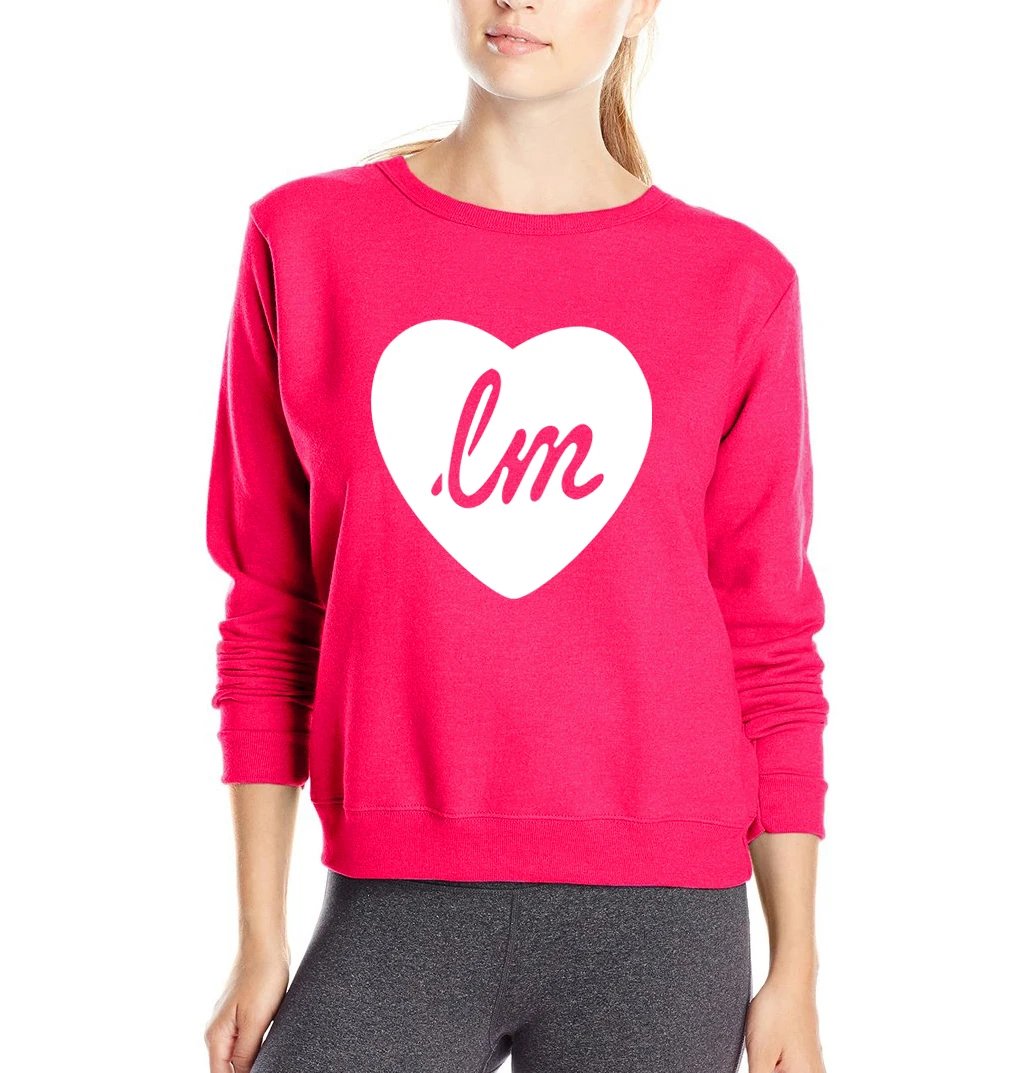 Little Mix Love Heart брендовые толстовки стиль Женская толстовка Весенняя флисовая Высококачественная приталенная элегантная S-2XL толстовка с капюшоном - Цвет: Красный