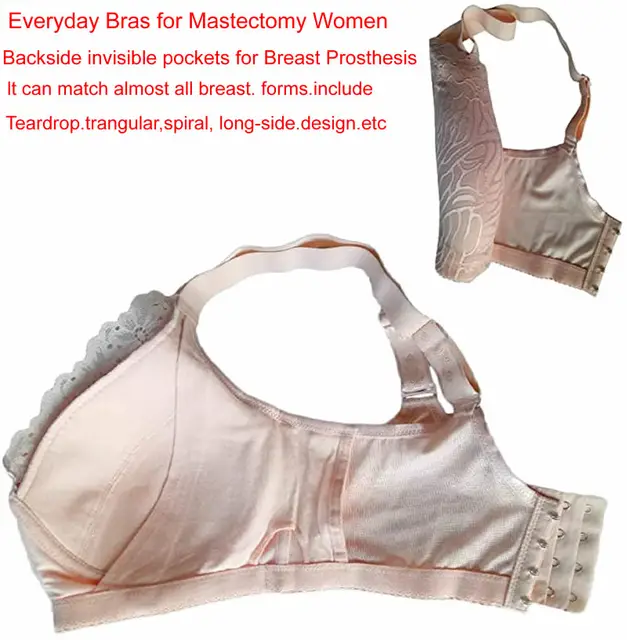 Women's Daily Breast Resection Silicone Breast Prosthesis Bra9726 - Bras -  AliExpress