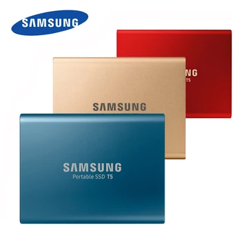 

SAMSUNG T5 Portable SSD 1TB External Solid State Disk USB3.1 Type-C HDD for Laptop