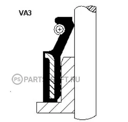 CORTECO 19020004 190 200 04C_колпачки маслосъемные 6x10x7/11.5 1\ Alm/Prim/ny 1.6-2.2Di 87 | Автомобили и