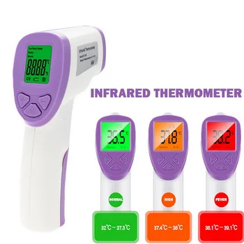 

Hot Sale Digital LCD Temperature Indoor Room Thermometer Hygrometer Sensor Humidity Thermometer Infrared Termometr