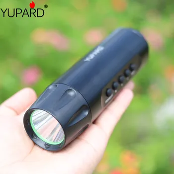 

Multifunctional Flashlight USB Charging Camping Flashlight TF Card Music Bike Headlight Flashlight COB LED Torch
