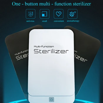 

Multifunction UV Sterilizer Phone Disinfection Box Ultraviolet Disinfection For Mask Jewelry Watch Phone Charging Box 2020 NEW