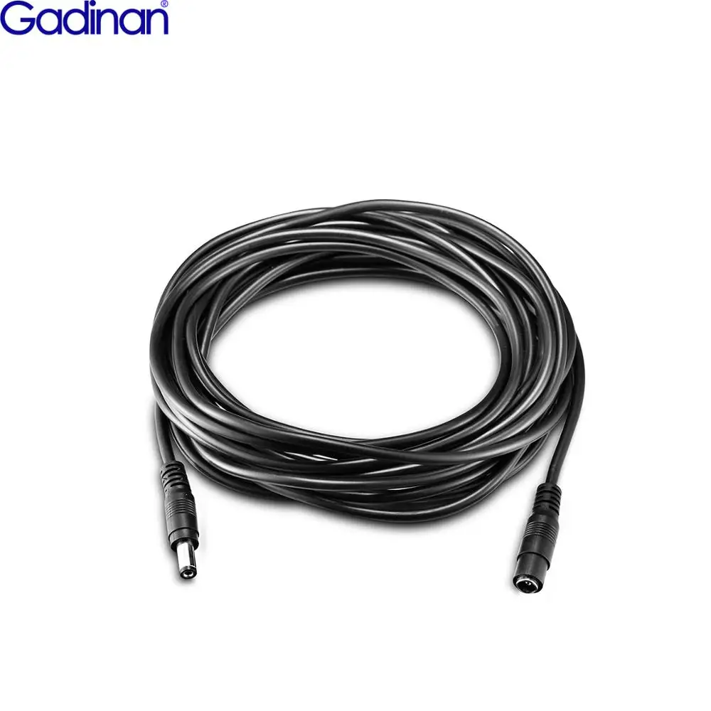 Prolunga Per Cavo Di Alimentazione Dc12V 3M/5M/10M 5.5Mm X 2.1Mm Cavo Di Prolunga Per Spina Maschio Per Telecamera Ip Wifi Cctv Di Sicurezza 12V