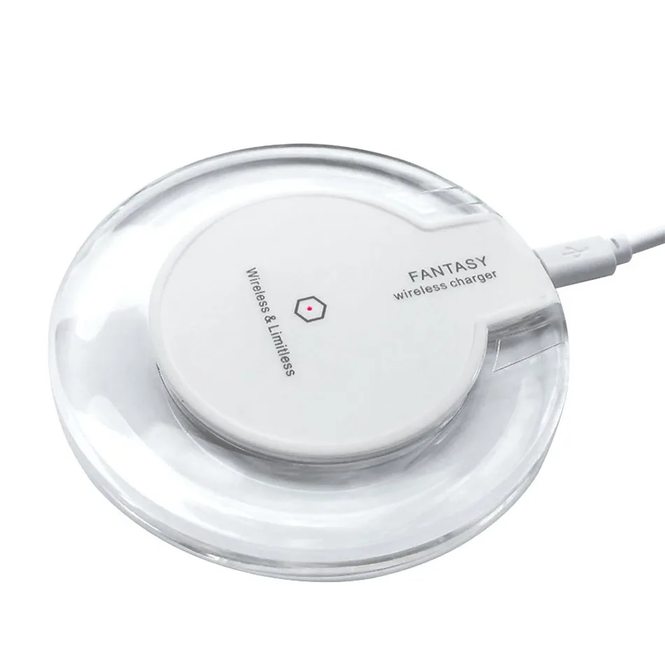10W Fast Wireless Charger For Samsung Galaxy S9/S9+ S8 Note 9 8 USB Qi Charging Pad for iPhone XS Max XR X 8 Huawei P30 P20 Pro - Plug Type: Plastic 5W