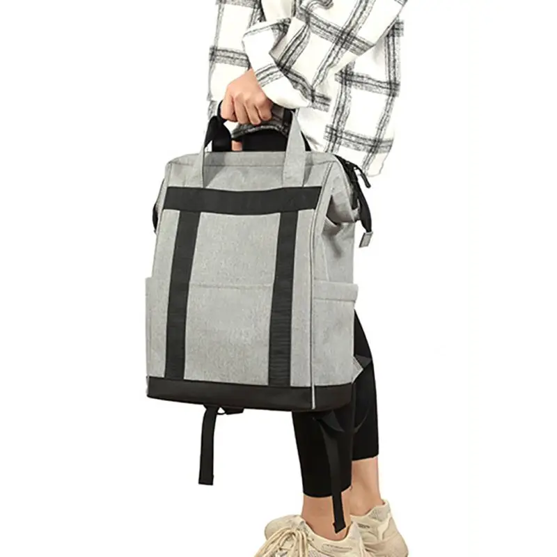 #Special Offers 2019 Winter Warm Large Capacity Lunch Bags Outdoor Traveling Picnic Bags Cooler Insulated Thermal Zipper Picnic Box Ice Bag Cont