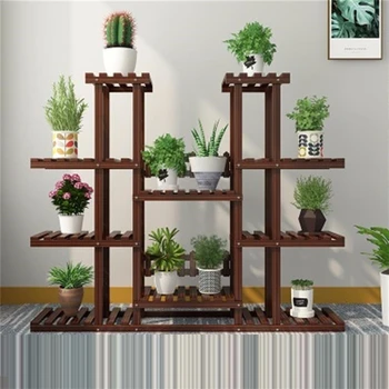 

Rak Bunga Wooden Shelves For Ladder Stojaki Na Kwiaty Scaffale Porta Piante Rack Outdoor Stand Balcony Flower Plant Shelf