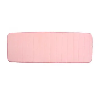 

New 120x40cm Absorbent Nonslip Memory Foam Kitchen Bedroom Door Floor Mat Rug Carpet Pink