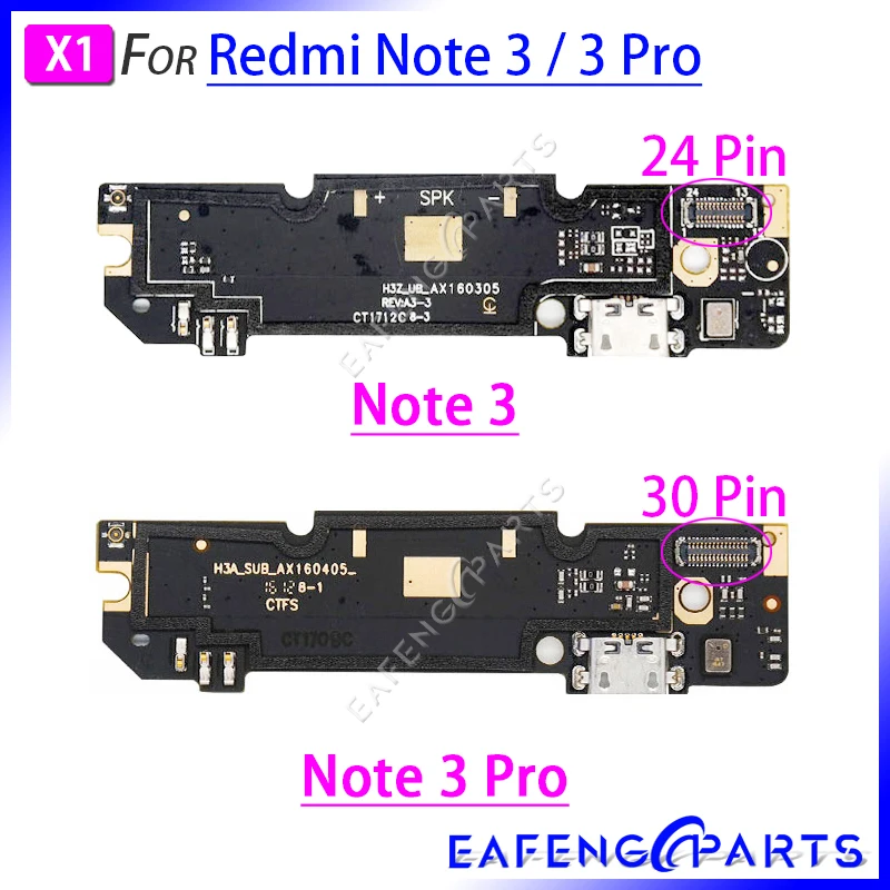 

Charger Dock PCB Board for Xiaomi Redmi Note 3 Pro USB Charging Port Flex Cable Connector Ribbon Flex