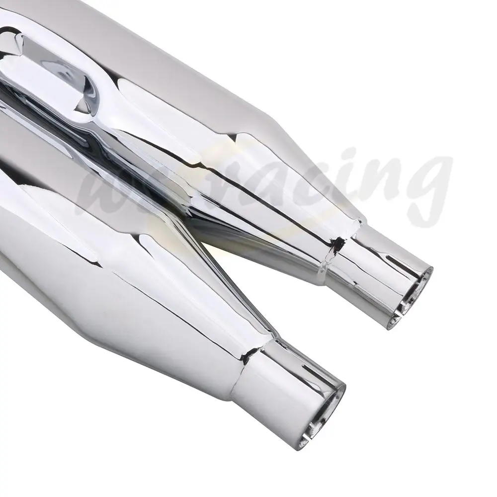 Выхлопная труба мотоцикла глушители Slip-On для TOURING Harley DRESSERS ультра классический уличный велосипед 1995