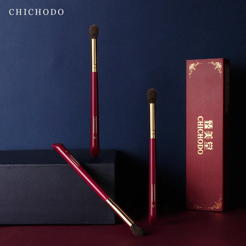 Кисть для макияжа CHICHODO-роскошная серия Red Rose-высококачественный конский и серый