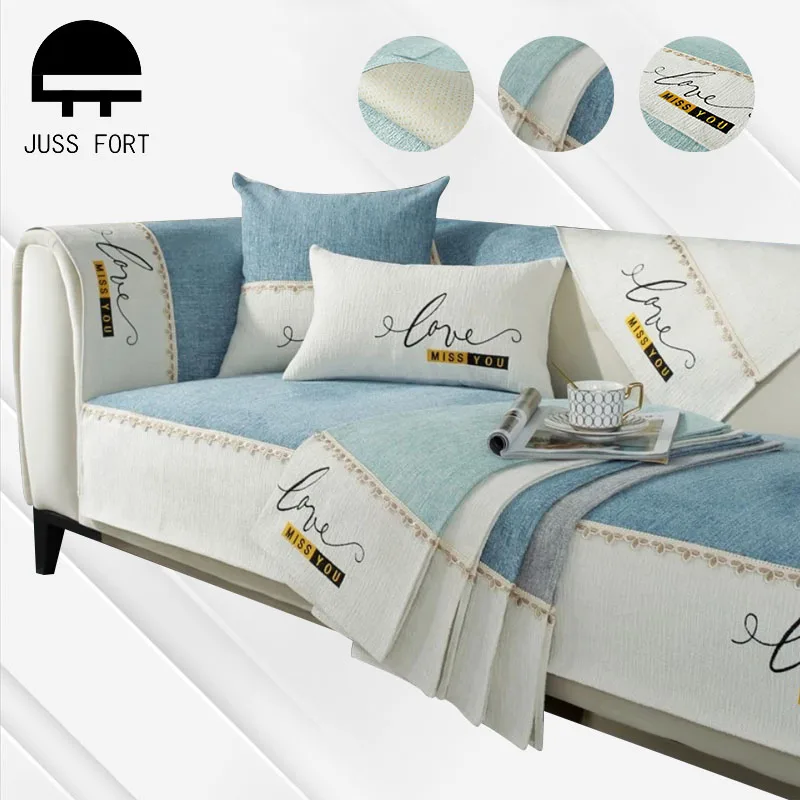 

1PCS Chenille Sofa Towel Four Seasons Universal Sofa Covers Armrest Protect Cushion Modern Simple Living Room Corner Couch Cover