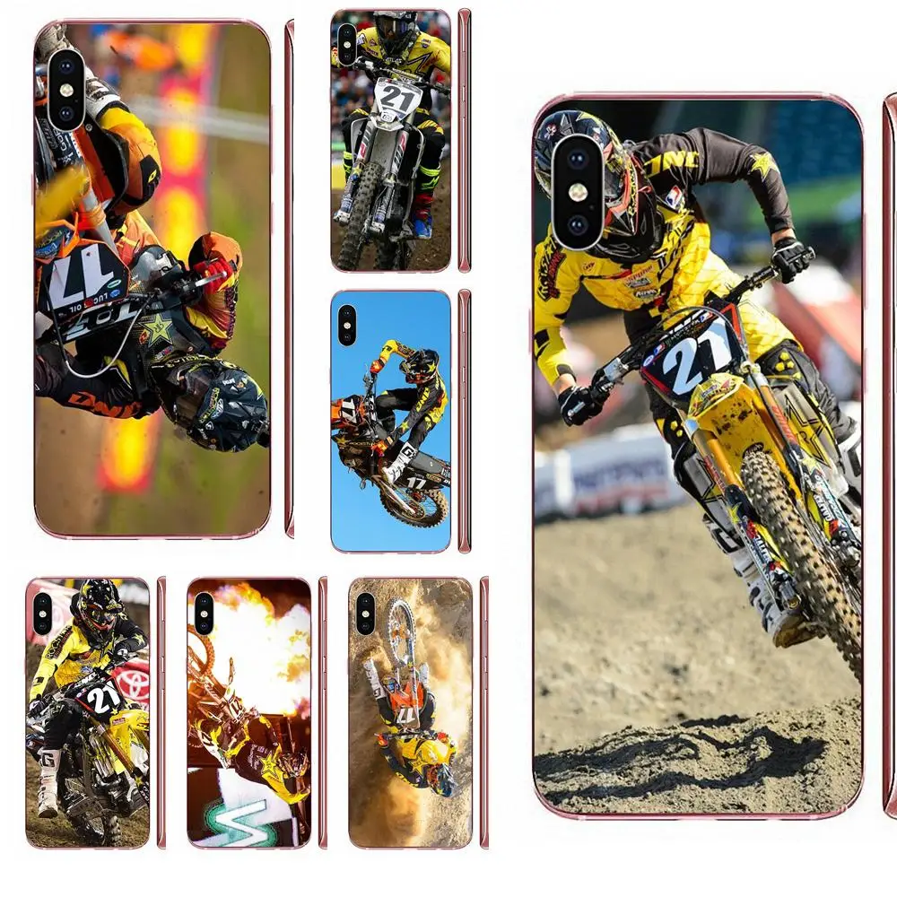 Гоночный Мотокросс Jason Anderson для Samsung Galaxy Note 8 9 10 Pro S4 S5 S6 S7 S8 S9 S10 S11 S11E S20 Edge Plus Ultra |