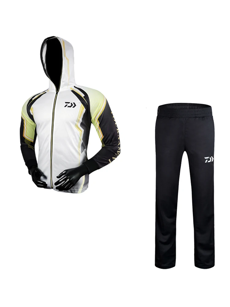 

2019 New Brand Outdoor Sport Fishing Clothing Professional Fishing Shirts Long Sleeve Breathable Quick Dry Shirt Fishing Set