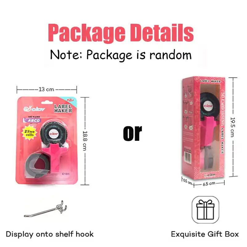 handheld embossing label maker