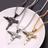 Cool Gothic Hip Hop UZI Kolye GUN Shape Pendant Necklace Gold Black Silver Color Army Style Male Chain Men Necklaces  Jewelry ► Photo 1/6