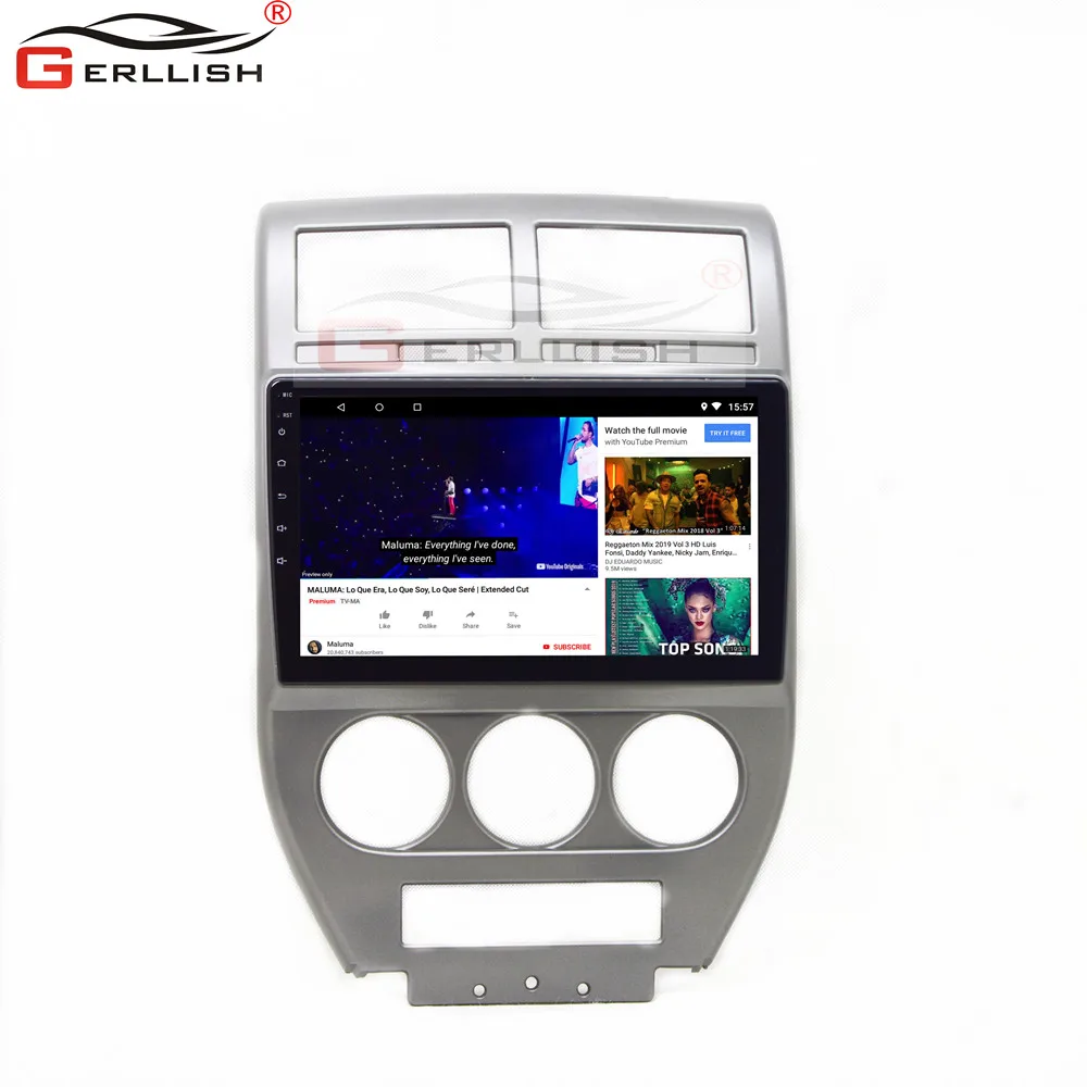 Автомобильный dvd-плеер на основе Android gps-навигации для jeep compass 2007-2010 автомобильный Радио Аудио стерео