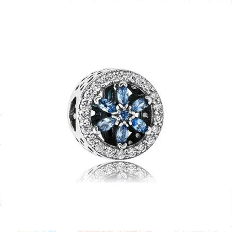 

Authentic 925 Sterling Silver Bead Creative Cat's Eye Glass Blue Star Beads Fit Original Pandora Bracelet For Women Diy Jewelry