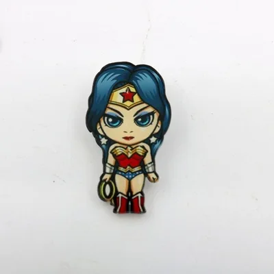 6 5 шт. Marvel брошь «Мститель» булавки Thor Pin фильм эндигра ювелирные изделия Железный человек Капитан Америка Броши со спайдерменом для женщины мужчины подарок - Окраска металла: 6