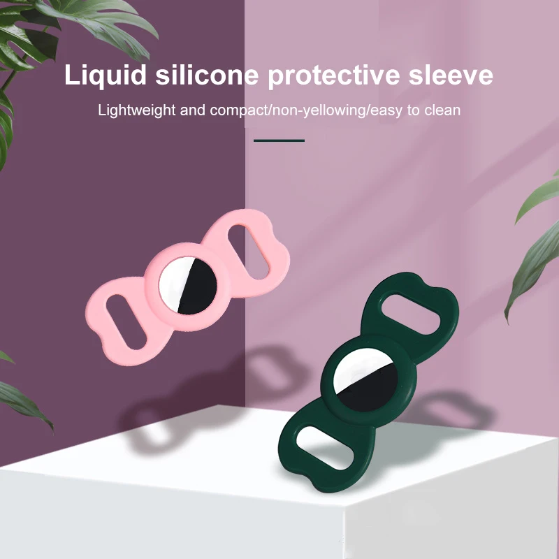 Жидкий силиконовый защитный чехол для домашних животных от потери держатель