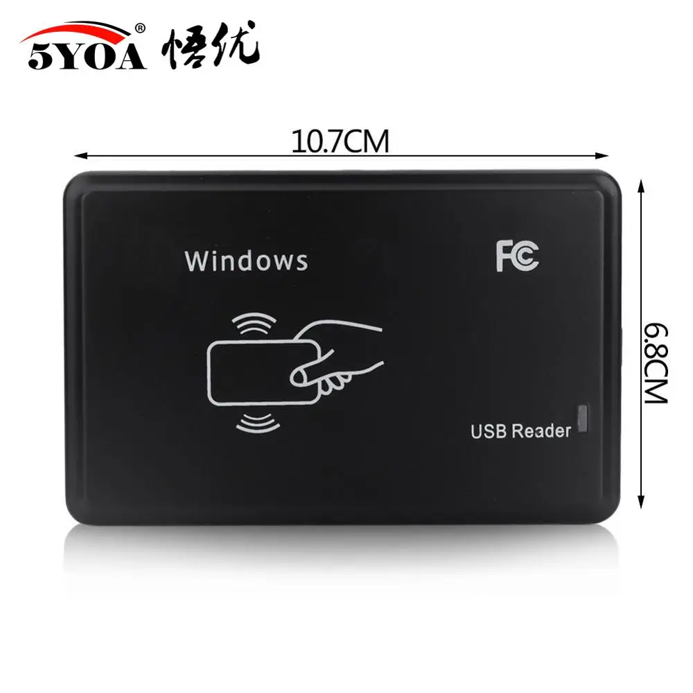 RFID Копир 125 кГц EM4100 Cloner писатель Дубликатор Программист считыватель+ 5 шт. EM4305 T5577 перезаписываемые ID брелки метки карты